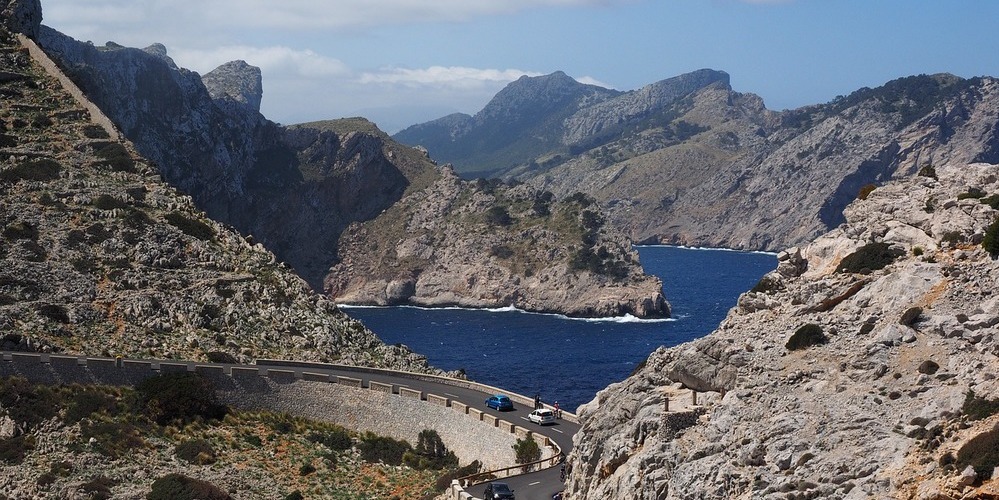Driving in the Tramuntana